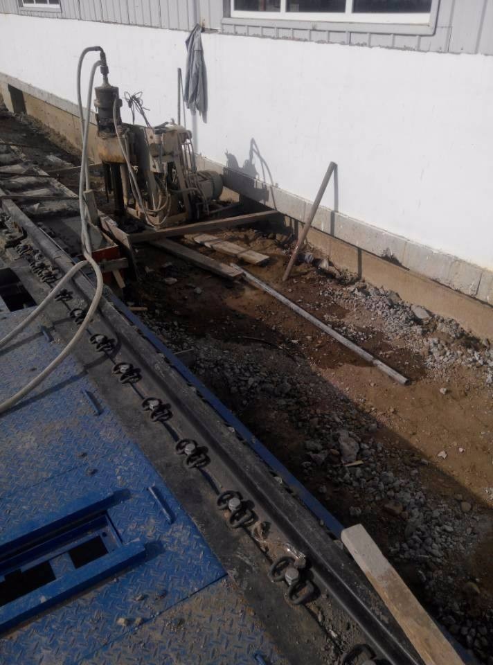 闻喜注浆治理铁路高路基沉陷病害